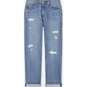 Uniqlo High-Waisted Boyfriend Jeans